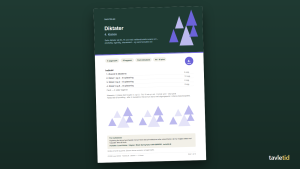 Diktater 4. klasse – forsiden af hæftet (PDF, 10 sider)