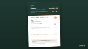 Klokken 2. klasse – fem minutter ad gangen – forsiden af hæftet (PDF, 10 sider)