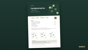 Færdighedsregning 7. klasse – sæt 2 – forsiden af hæftet (PDF, 10 sider)