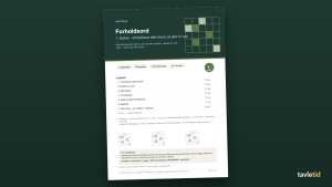 Forholdsord 7. klasse – forholdsord eller biord, ét eller to ord (opgaver til print) – forsiden af hæftet (PDF, 16 sider)