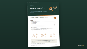 Tysk dativ og præpositioner 8. klasse – mit dem, für den, wo og wohin – forsiden af hæftet (PDF, 12 sider)